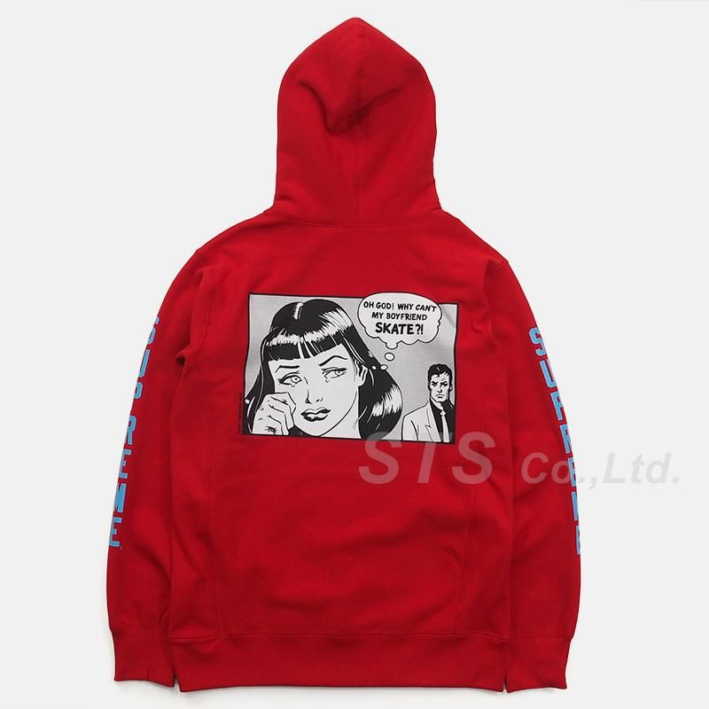 Supreme/Thrasher Boyfriend Hooded Sweatshirt - ParkSIDER
