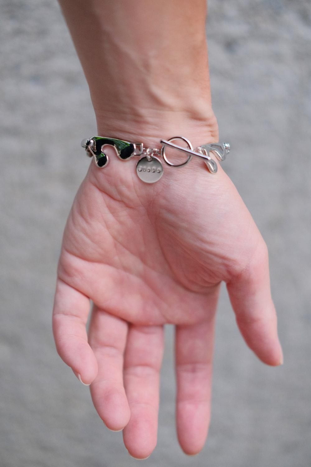 JieDa [ジエダ] J CHAIN BRACELET＜ロゴチェーンブレスレット＞ Jie