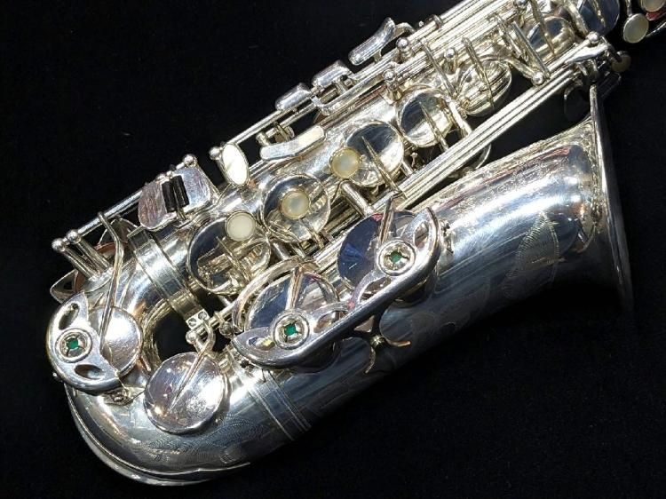 セルマー アルトSA80 Serie II 用ネック 銀メッキ E♭アルト