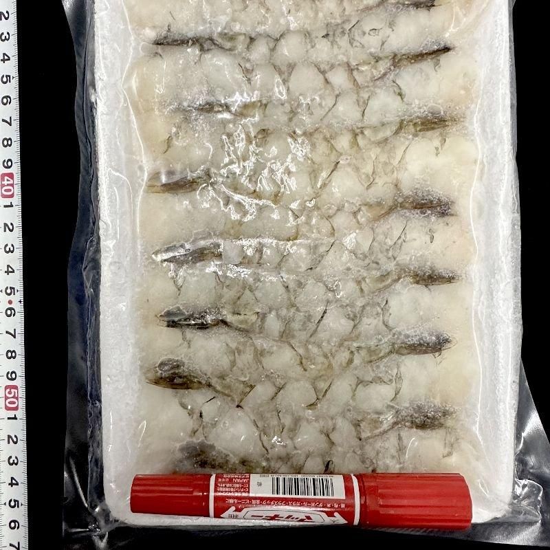 尾付伸ばしえび 4L | ブラックタイガー海老 - Ushop