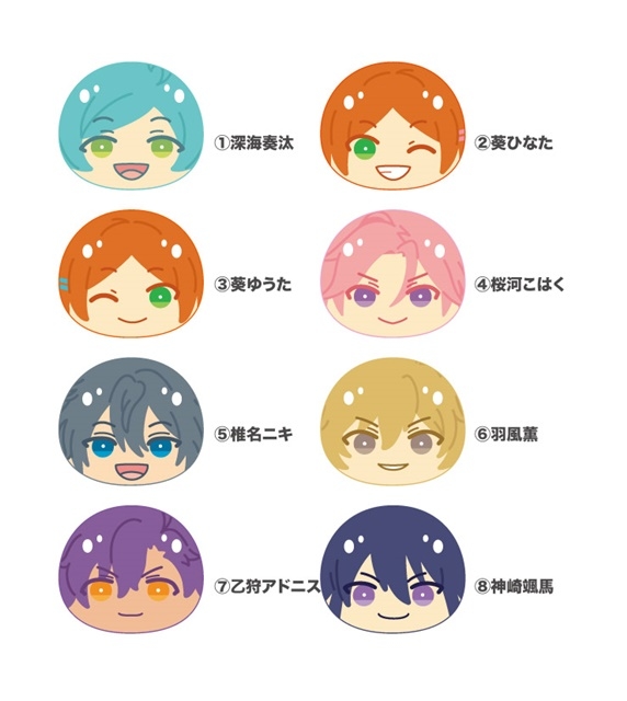 あんスタ』おまんじゅうにぎにぎマスコット ねくすと 第3弾＆第4弾が