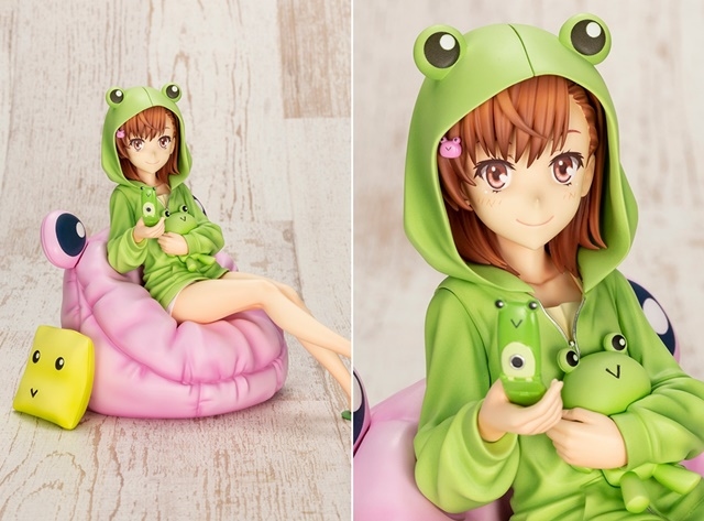 とある科学の超電磁砲T』ゲコ太まみれの「御坂美琴」がフィギュア化