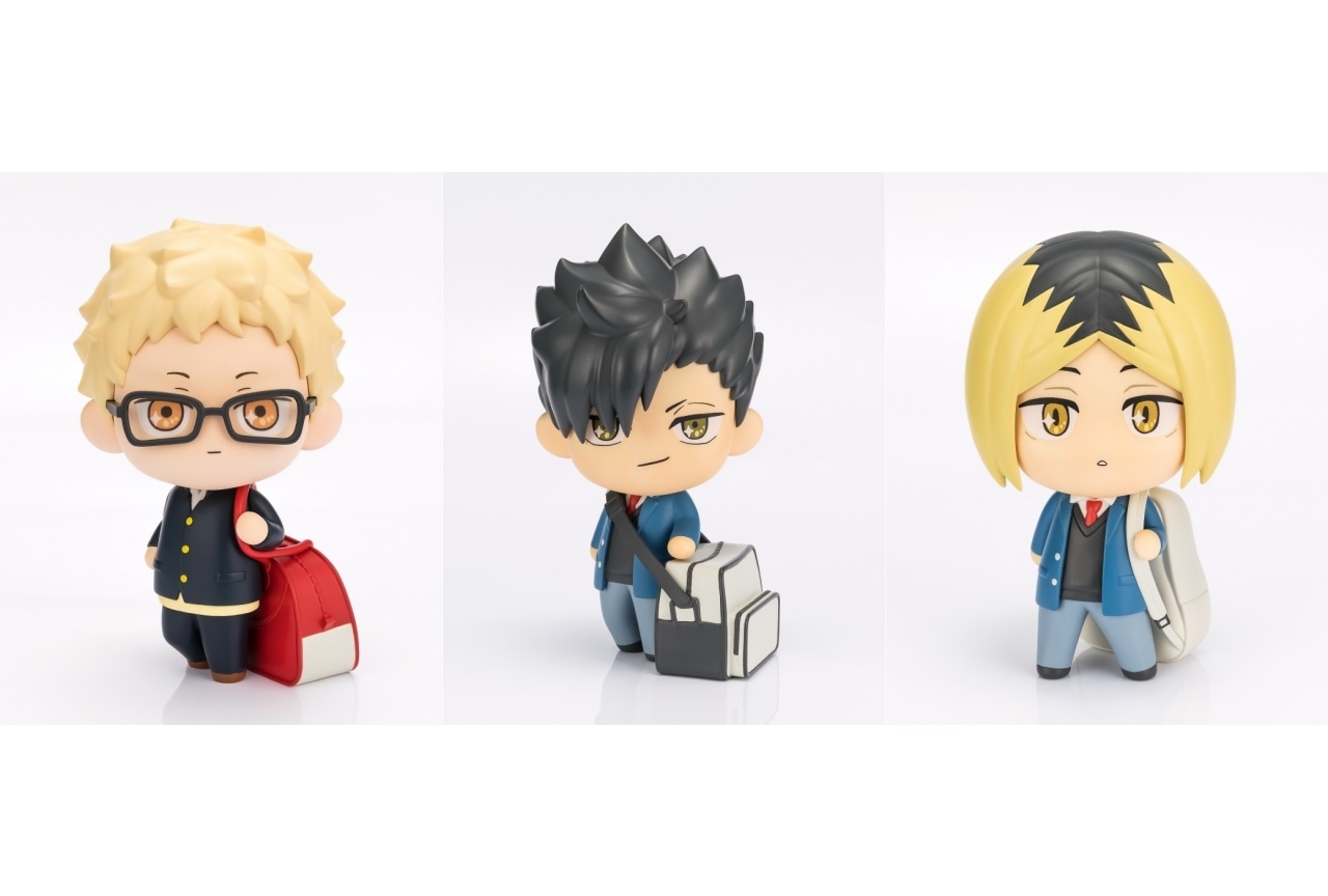 アニメ「ハイキュー!!」月島 蛍、黒尾鉄朗、孤爪研磨が「てくぴく」に