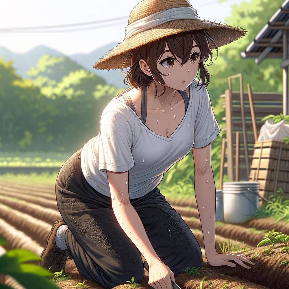 アニメスタイルのキャラクターイラストから、シンボリックなロゴや