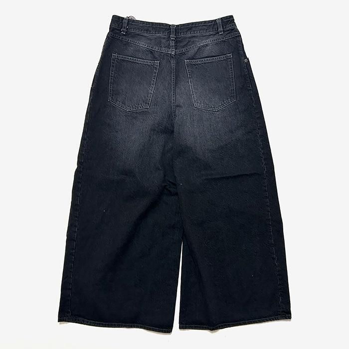 Needles | H.D. Buggy Pant | Jean / 12oz Denim | Black - Stripe-inc