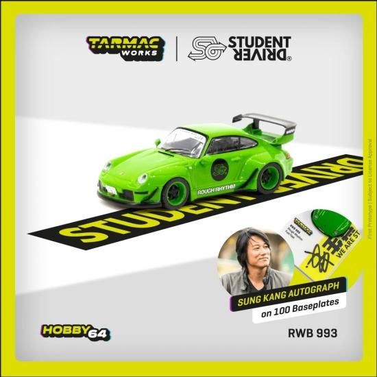 TARMAC WORKS 1/64 RWB 993 Rough Rhythm Fuel Fest Student Driver
