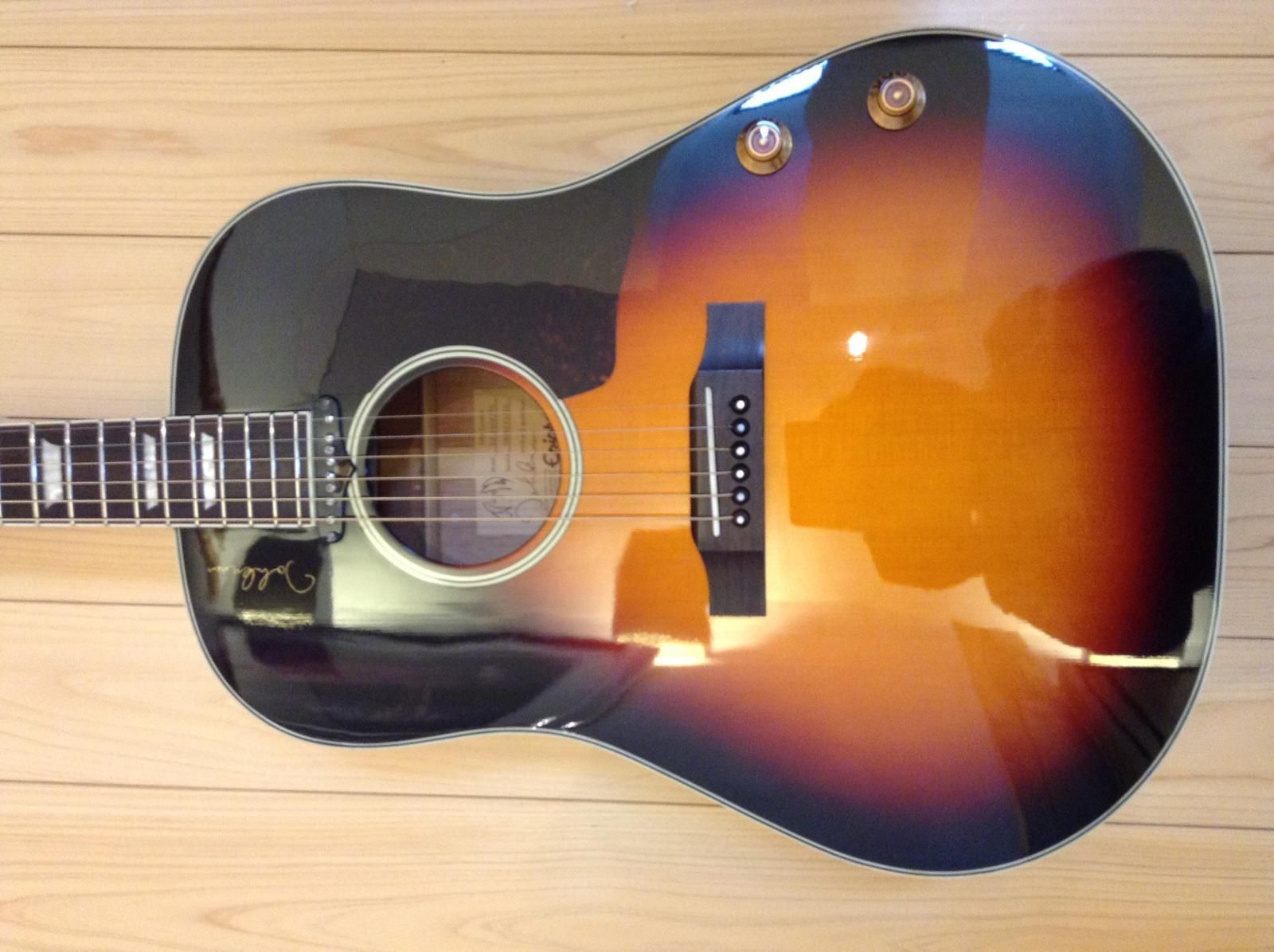 Epiphone /エレアコ John Lennon EJ-160E/VC 超美品！ - C・I・K