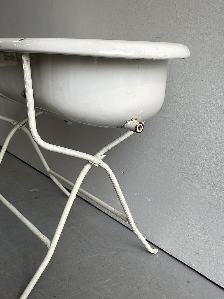 アンティーク ベビーバス(White) - アンティーク、ビンテージの