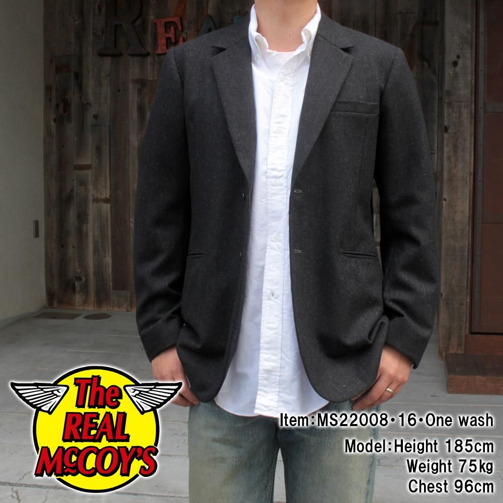 JOE McCOY MJ21127 1950S WOOL SPORTS COAT / CHARCOAL