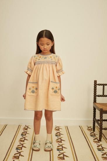 Apolina◇ Dora Dress - Satin Pink - MaRiet 