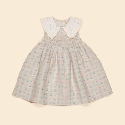 Apolina◇ Cornelia Sleeveless Smock Dress - Rosepanel Mint