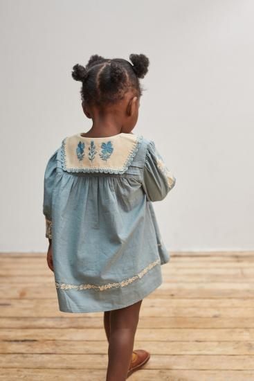 APOLINA BETTE Dress _bluebell ※1y~ - SEN_TO_SENCE