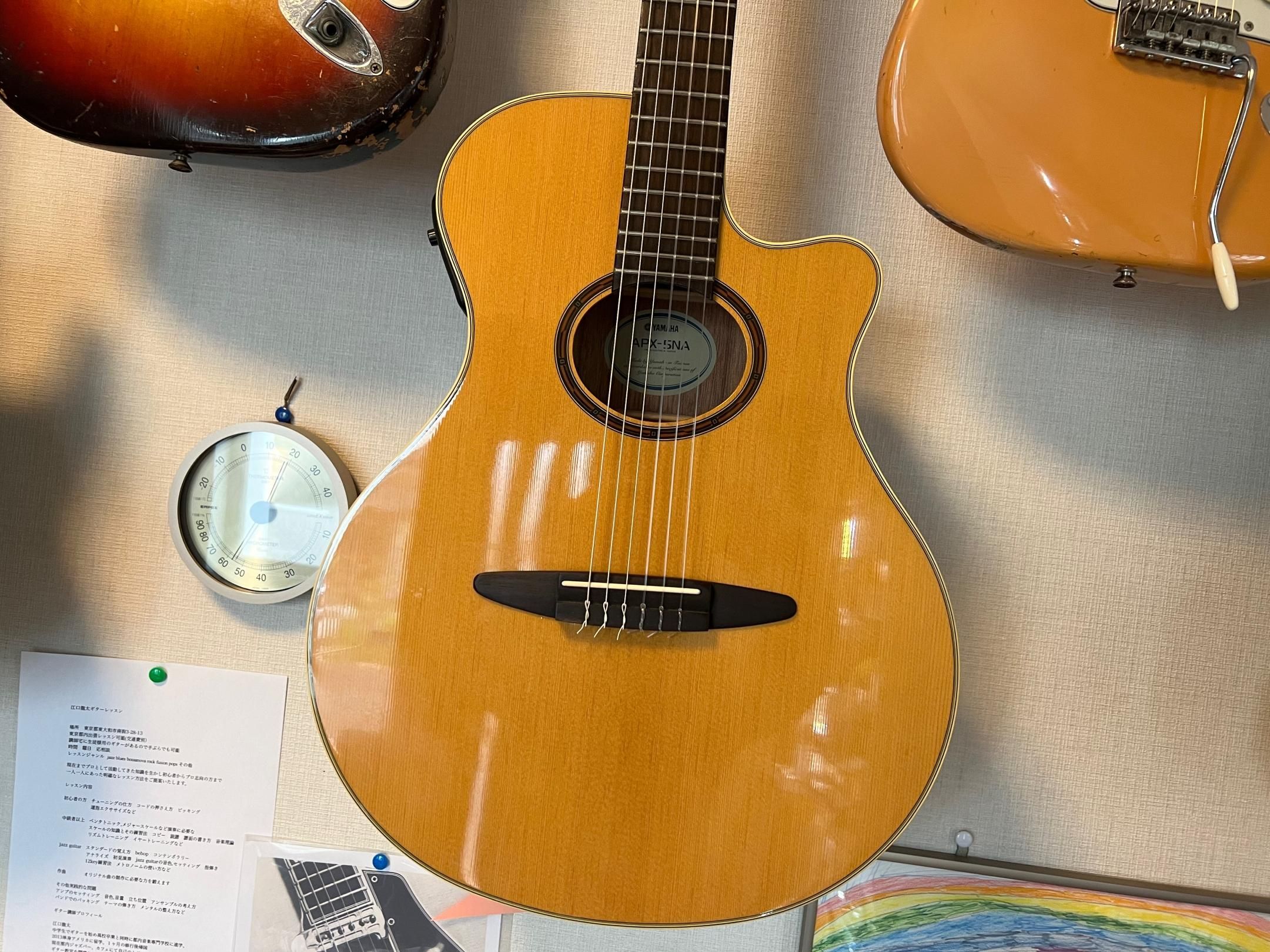 YAMAHA APX5NA ナイロン弦のサウンドをナチュラルにアウトプットして