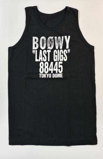 BOOWY LAST GIGS タンクトップ 1988オリジナル 未使用 デッドストック