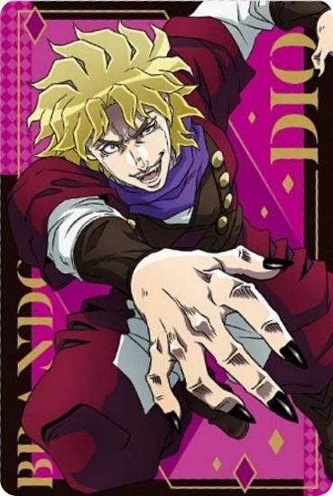 No.02 ディオ・ブランドー (キャラクターカード) 】ジョジョの奇妙な