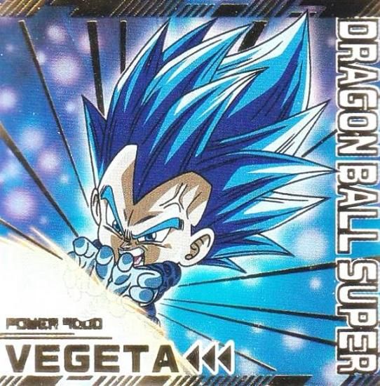 激レア】【シークレット】ドラゴンボールステッカーベジータ