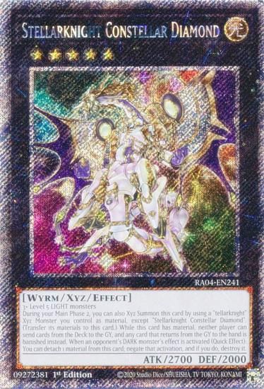 遊戯王 RA04-EN241 星輝士 セイクリッド・ダイヤ (英語版 1st Edition
