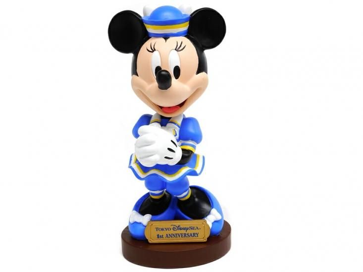 東京ディズニーシー 1周年 ミッキー＆ミニー ボブルヘッド 首振り