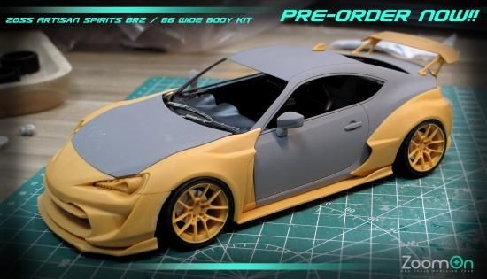 ZoomOn Z055 Artisan spirits BRZ / 86 wide body kit - Finisher's