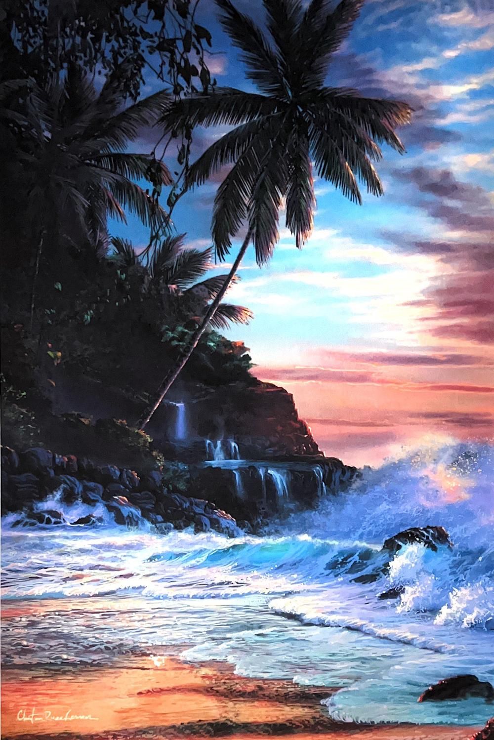 Morning Pools | クリスチャン・ラッセン | アート・オブ・ライフ 株式