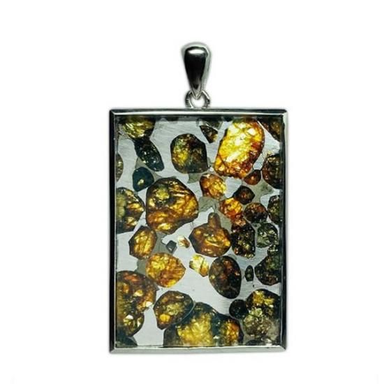 パラサイト隕石】 セリコ隕石 ペンダントトップ 大型サイズ（25mm