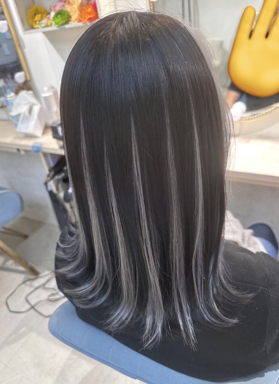 シールエクステ10枚/メッシュ：L185056568｜アイム(Aim)のヘアスタイル