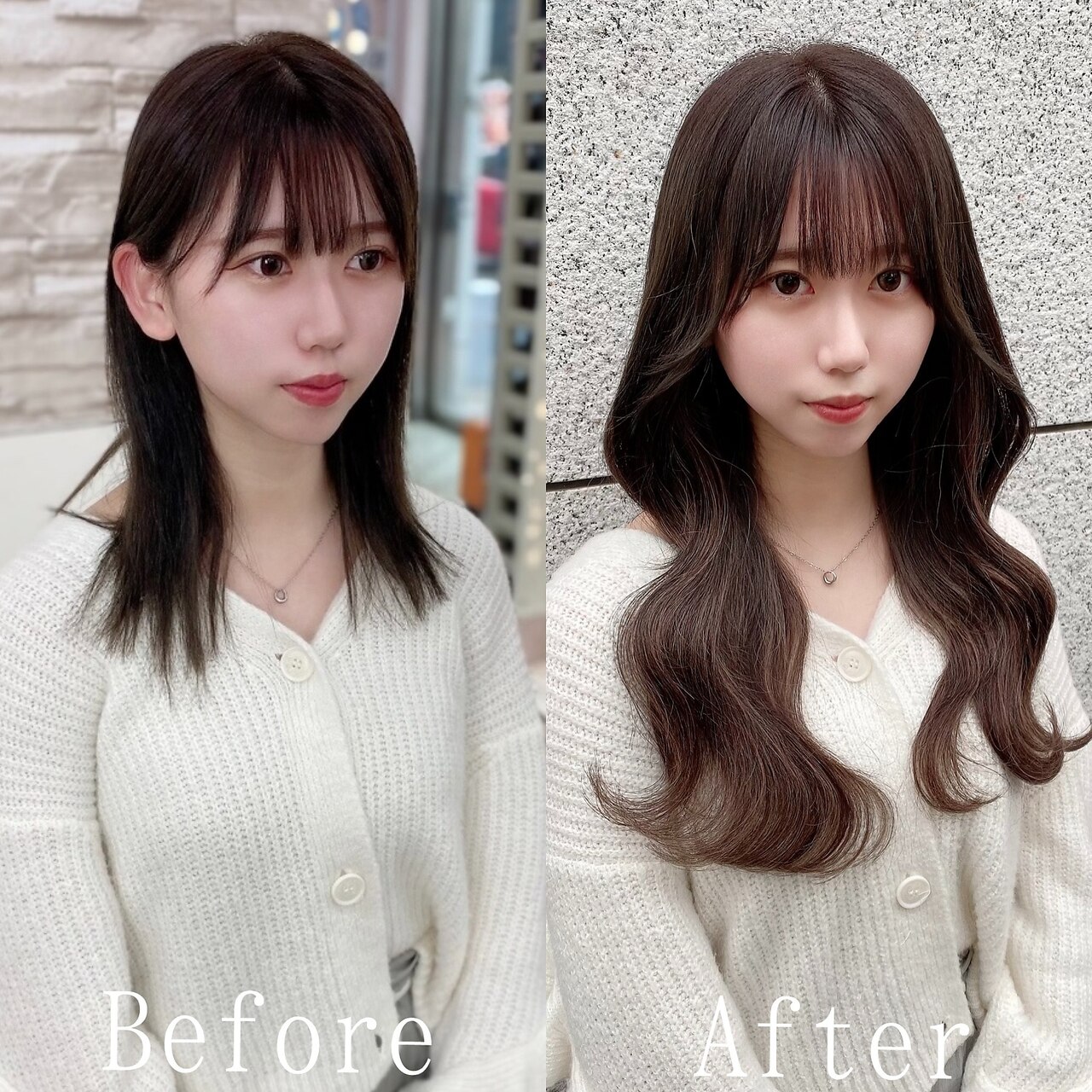 ナチュラルブラック#シールエクステ#くびれヘア#韓国#小倉：L165520020