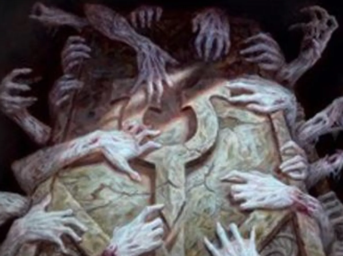 MTG アーティストプルーフ crowded crypt MTG アーティストプルーフ