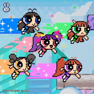 NewJeans、「Super Shy」先行配信スタート＆パワーパフガールズとの