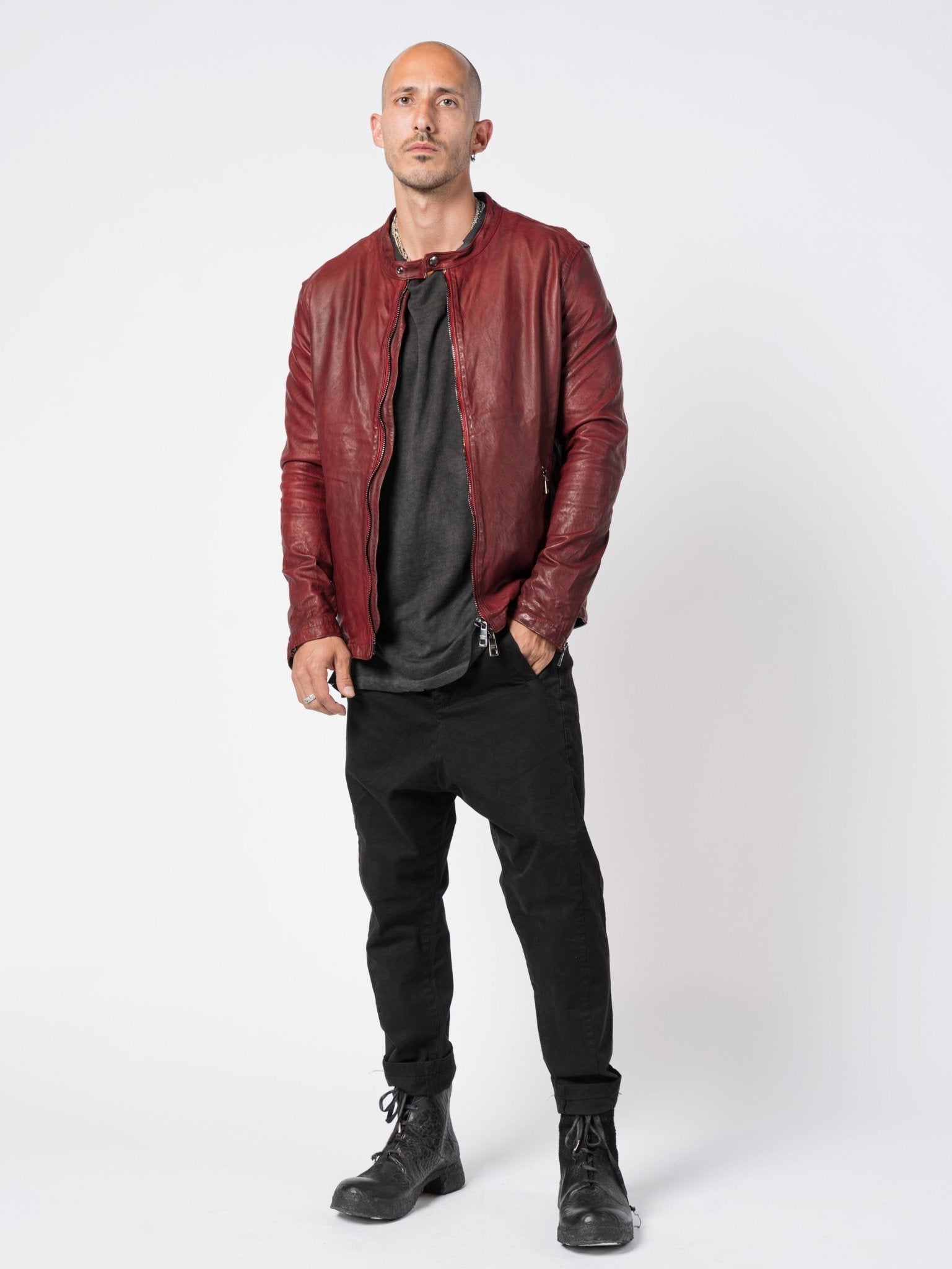 Giorgio Brato | Italian Leather Jackets — Distressed, Handcrafted