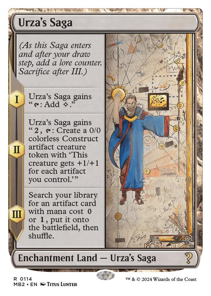 MTG ウルザの物語 Urza's Saga countdown kit SLD Urza's Saga
