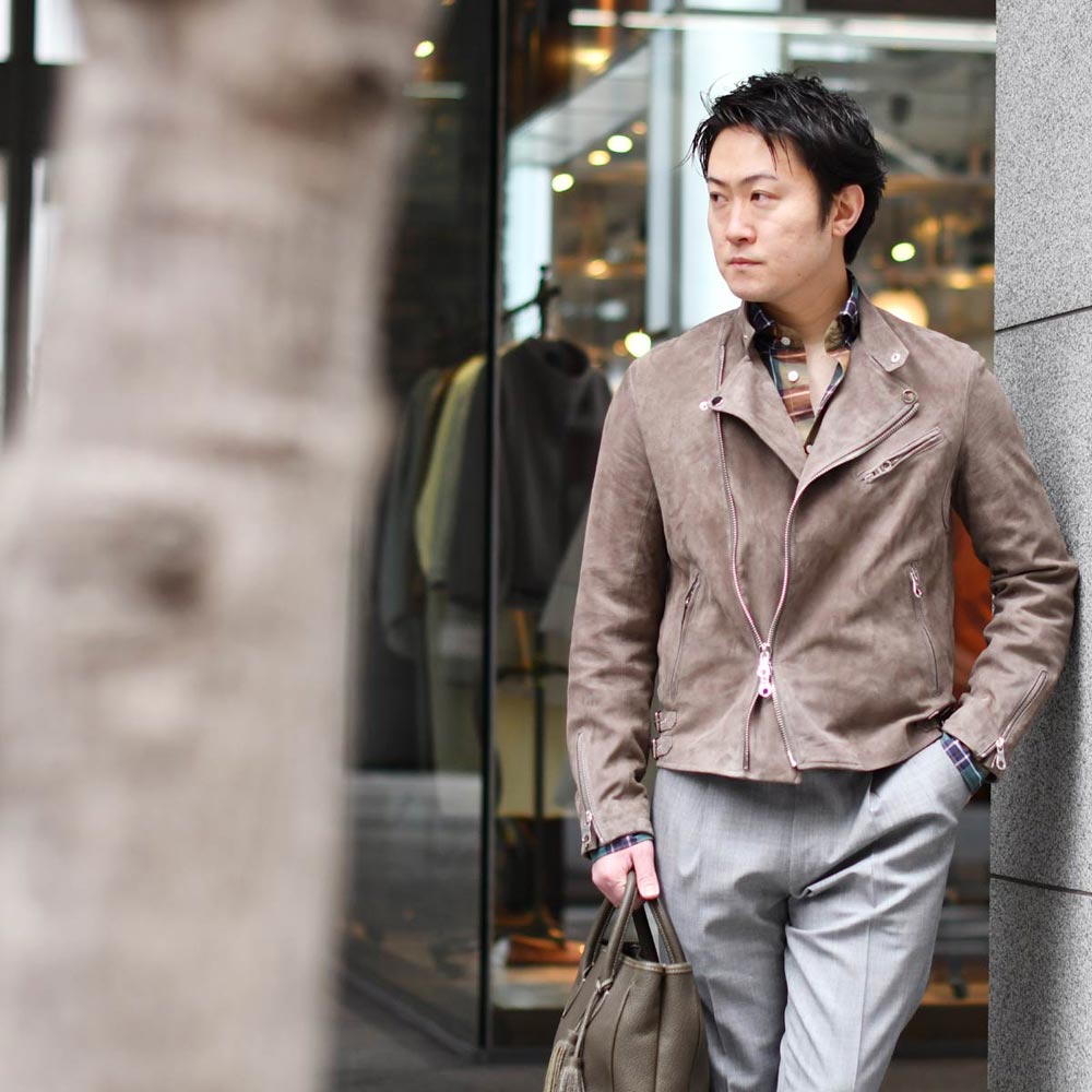 ハードさナシの大人レザースタイル！Cinquanta【チンクアンタ