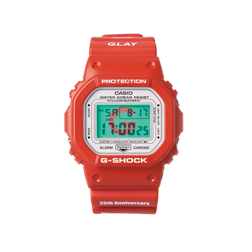 GLAY 25th Anniversary LIMITED G-SHOCK ”DEMOCRACY”、数量限定発売