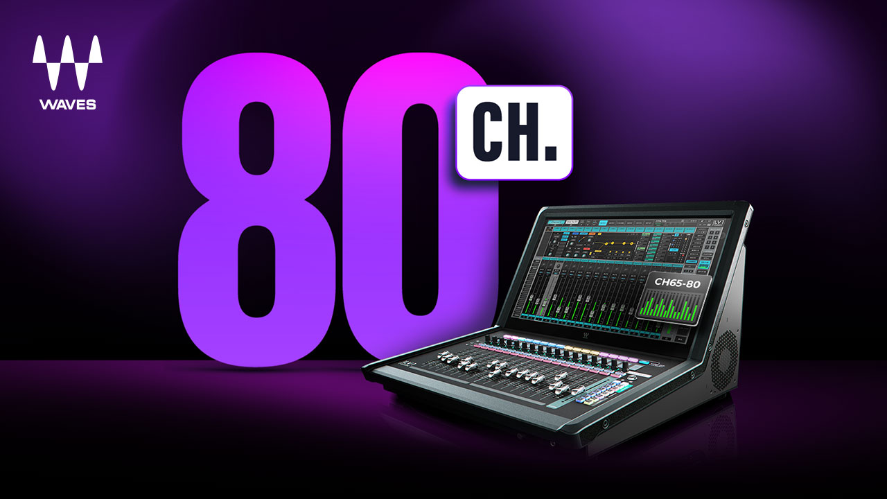 Waves eMotion LV1 Classic | Waves初の一体型ライブミキシング