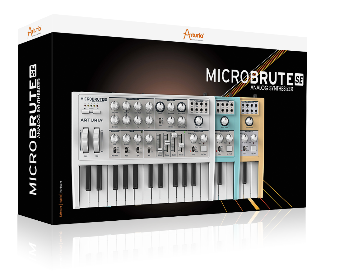 コンパクトなミニ鍵盤アナログシンセサイザーMICROBRUTEのスペシャル