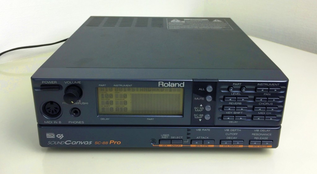 DTM黎明期の銘器「SC-88Pro」が復活！ローランドが「SOUND Canvas for
