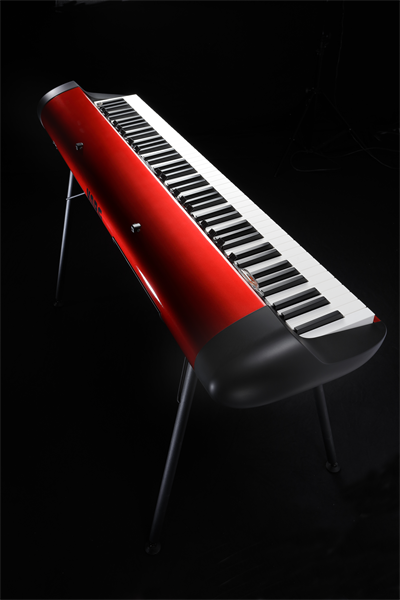 KORG ステージピアノ SV-1 シリーズに限定メタリック・レッド登場