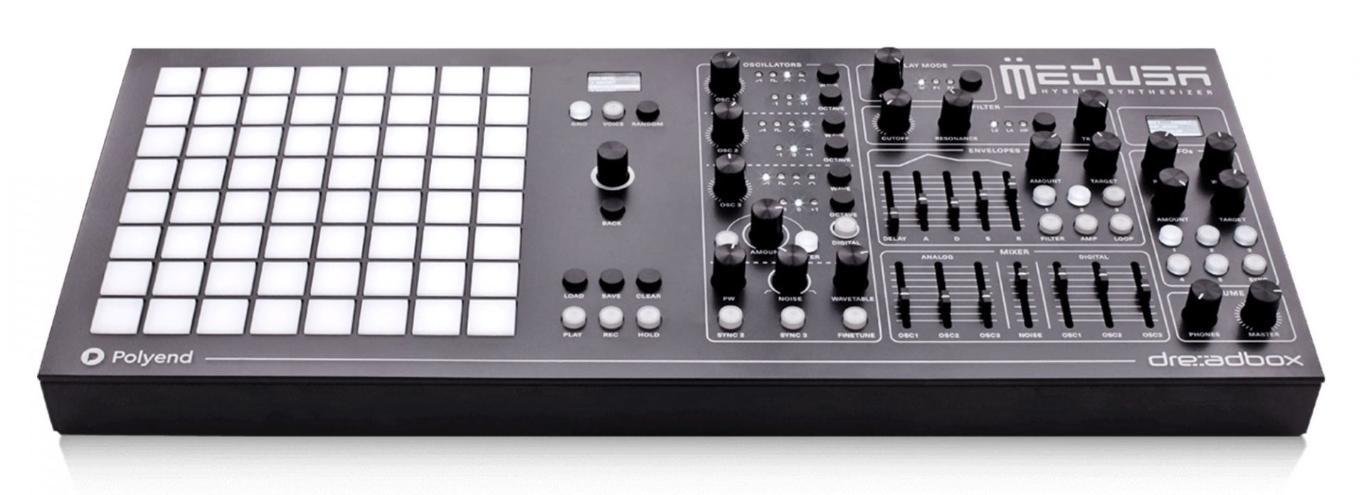 Polyend Medusa | シーケンサー搭載のハイブリッドシンセ | Digiland