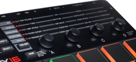 AKAI 「MPX16」シンプルサンプラー発表！ | Digiland（デジランド）