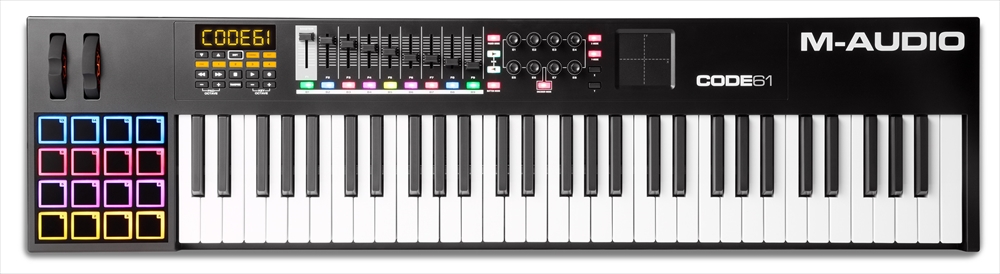 M-AUDIO CODE シリーズ発表！ドラムパッドとX/Yタッチパッドを搭載した