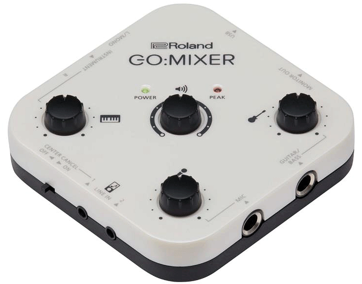 Roland GO:MIXER 発表！スマホで「歌ってみた」「弾いてみた」「演奏し