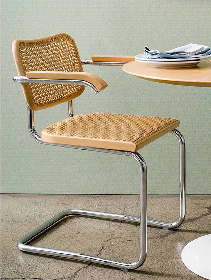 野村不動産インテリアセレクション | CESCA CHAIR MATTE FRAME アーム