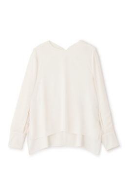 ◇コンパクトサテンブラウス（5315110009） | ADORE (Women