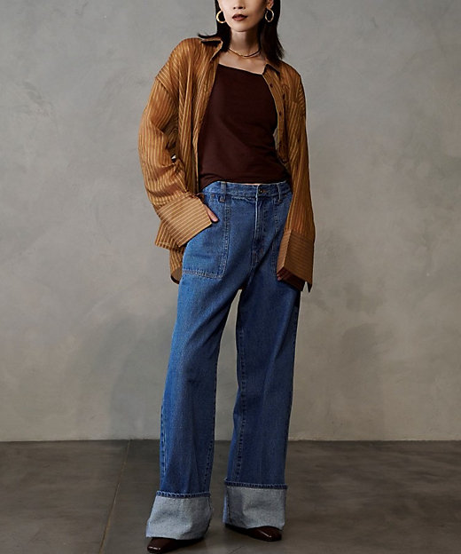 ロールアップデニム（2002532867） | GALLEST (Women