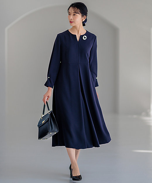 VERYコラボ 】トリアセダブルジョーゼット ワンピース