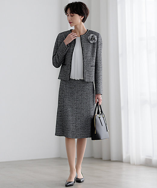 シャインツイード コサージュ（ZZ3DGS0001） | 23区 (Women