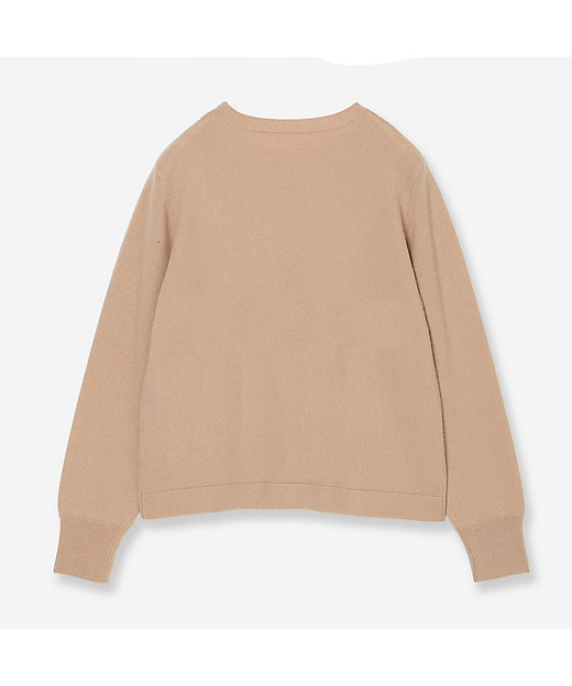 全6色】カシミヤ100％クルーネックニット（81136553） | R