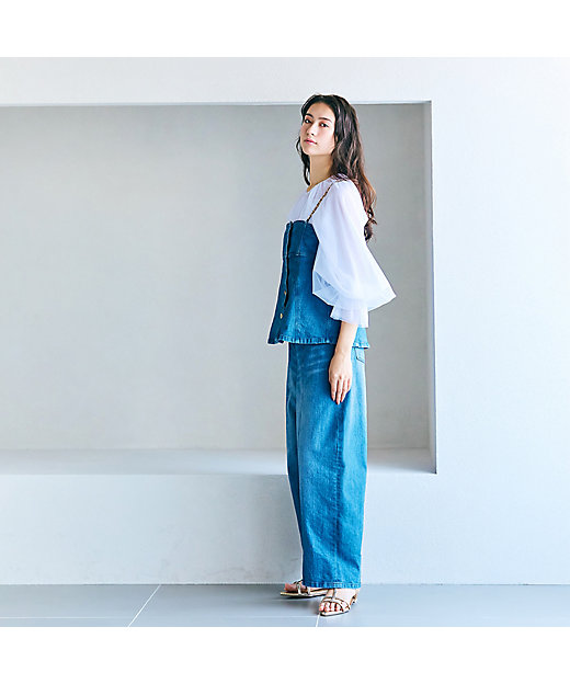 デニムキャミソールビスチェ（83032515） | Rose Tiara (Women