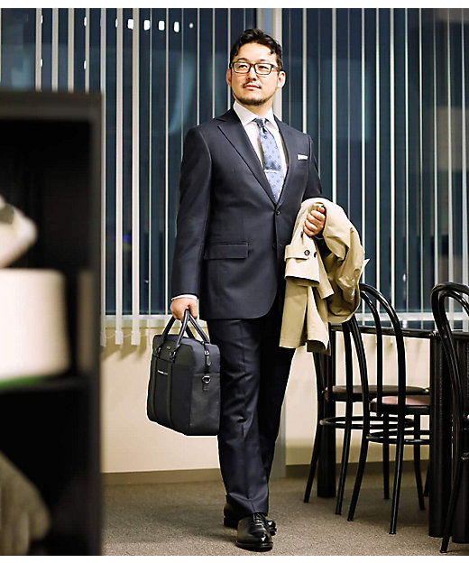 TAILOR CLOTH シルク混 チェック スーツ