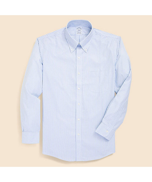 ストレッチロイヤルオックスフォード ストライプ ドレスシャツ